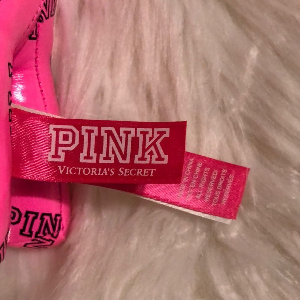 PINK Victoria's Secret Bright Pink Dog Logo 2015 - Picture 8 of 13